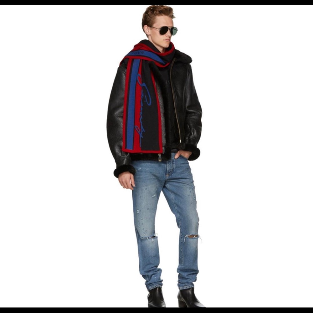 Givenchy Football GV World Tour Scarf